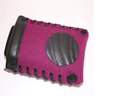 funda de móvil de fieltro